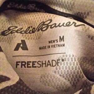 Eddie Bauer First Ascent Freeshade Brown Camo Sun Shirt hoodie